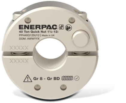 Enerpac snabbkopplingsmutter PPH40Q125U12  till 40 ton sprintutdragare