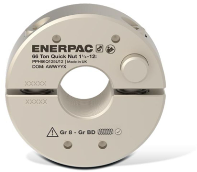 Enerpac snabbkopplingsmutter PPH66Q125U12  till 60 ton sprintutdragare