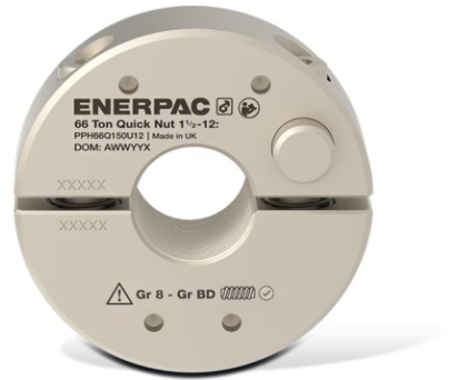 Enerpac snabbkopplingsmutter PPH66Q150U12 till 60 ton sprintutdragare