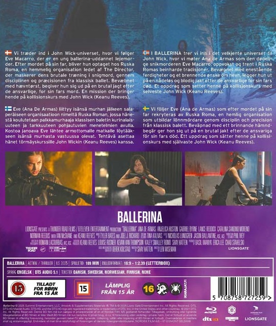 Ballerina: From the World of John Wick (4K Ultra HD) - 2
