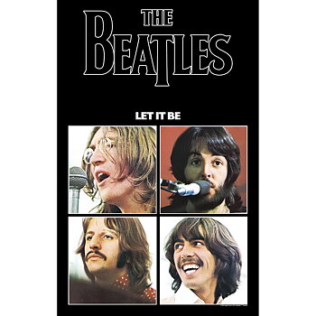 The Beatles Let It Be Flag