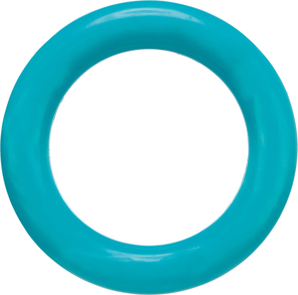 Trixie Hundleksak Stor Gummiring 15cm Petrol