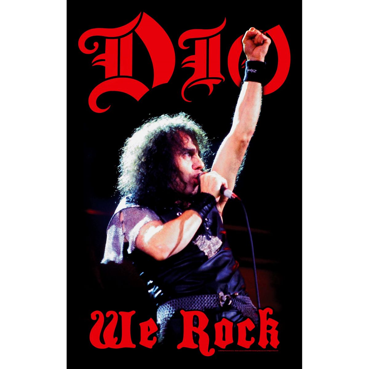 Dio We Rock Flag