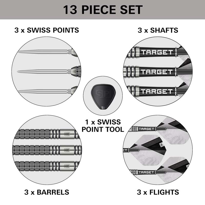 Target Beau Greaves GEN1 Swiss Point 90% 23g - 7