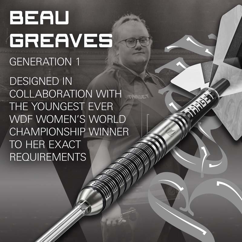 Target Beau Greaves GEN1 Swiss Point 90% 23g - 4