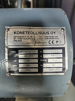 Köttbandsåg KT KT-400