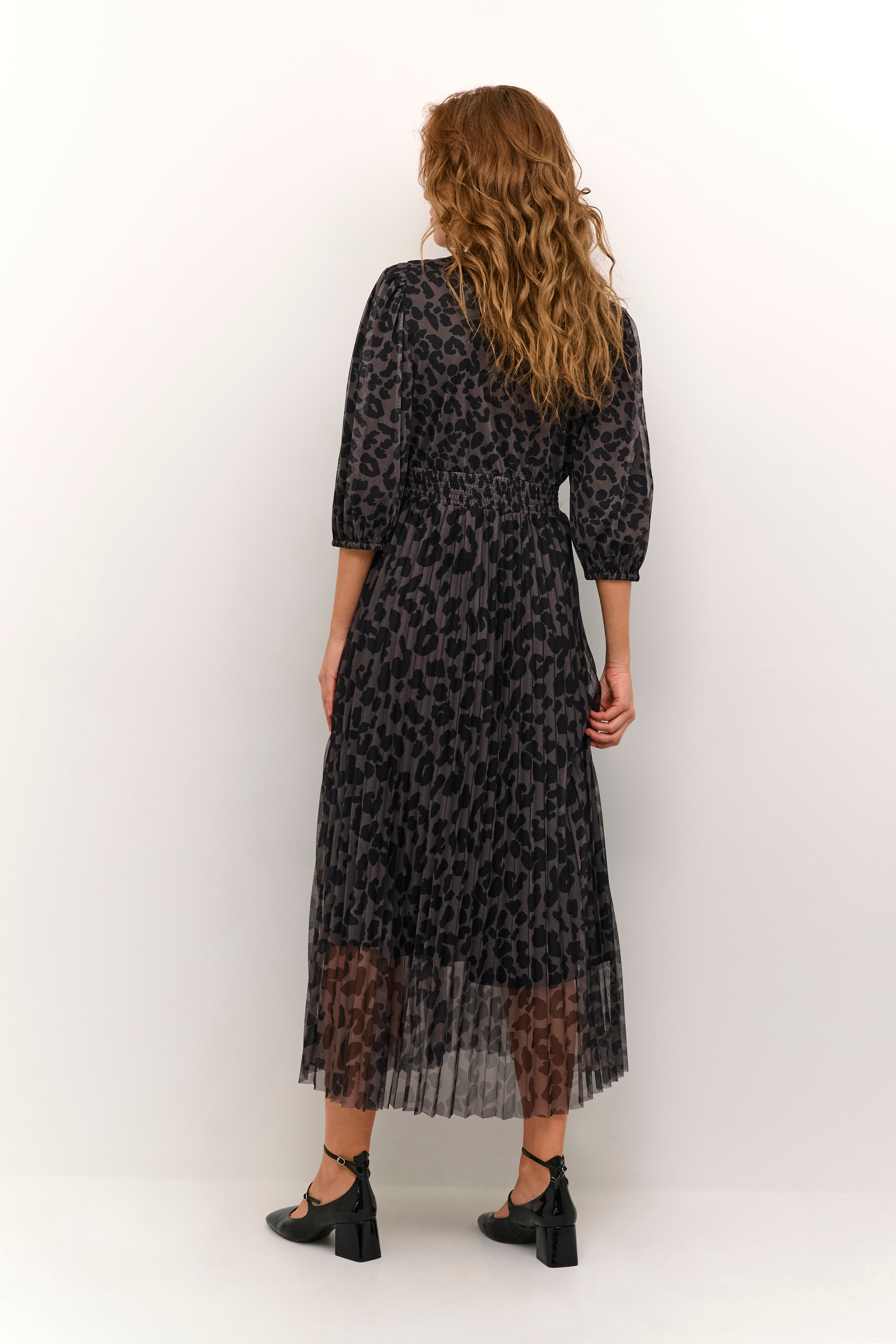 Culture Chancy Dress Grey Leopard - 2