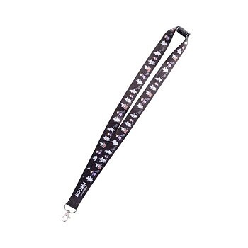 Mumin Nyckelband - Svart