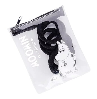 6-Pack Hårsnoddar i Mumintrollet Förvaringspåse