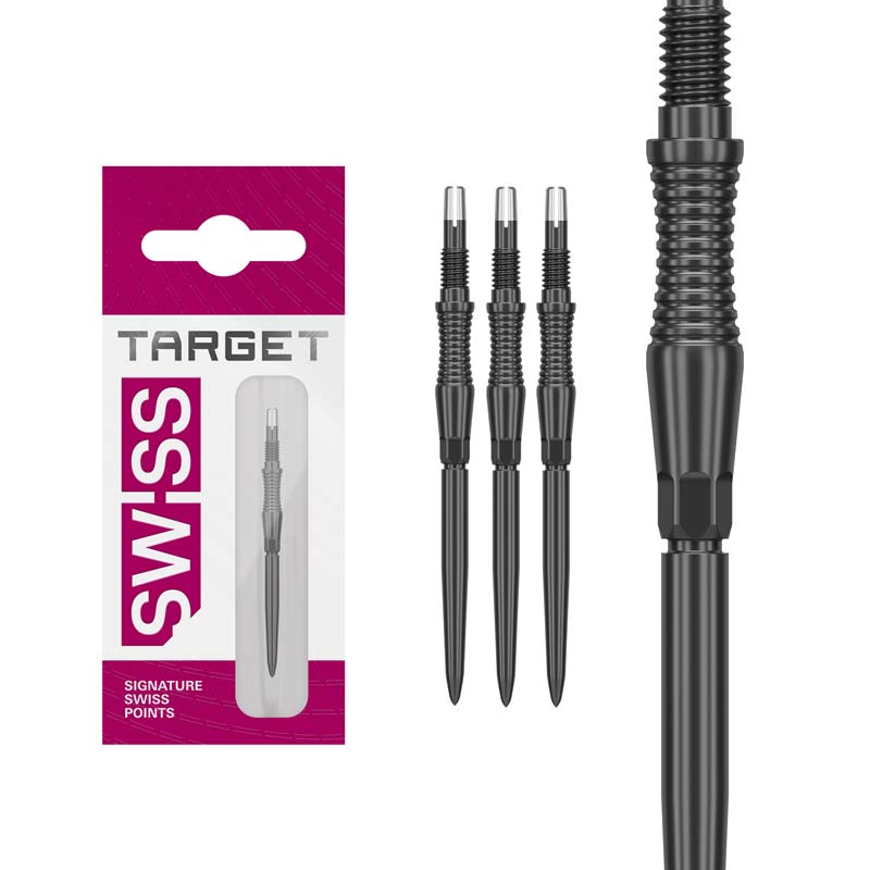 Target Signature Swiss Points RST Black 35mm