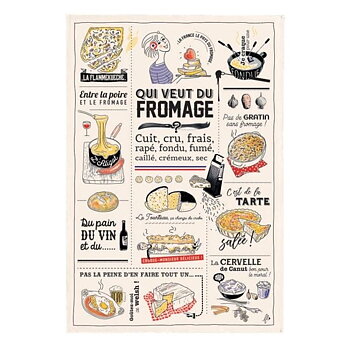 Kökshandduk – "Qui veut du Fromage?"