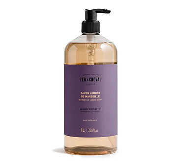 FER Á CHEVAL Flytande Marseille Tvål 1000 ml Energising Lavender