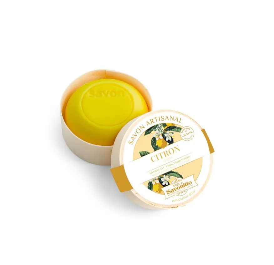 ATELIER DU SAVON Hårdtvål i ask Citron