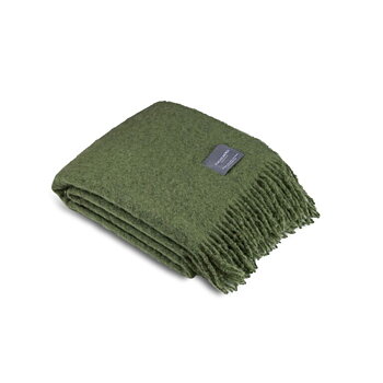 Mohair Pläd Cedar Green