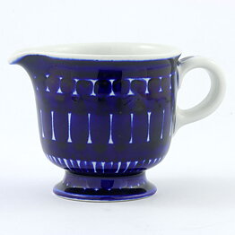 Ulla Procopé (Valencia 1960) Creamer with Blue Decor 11 cm (2)