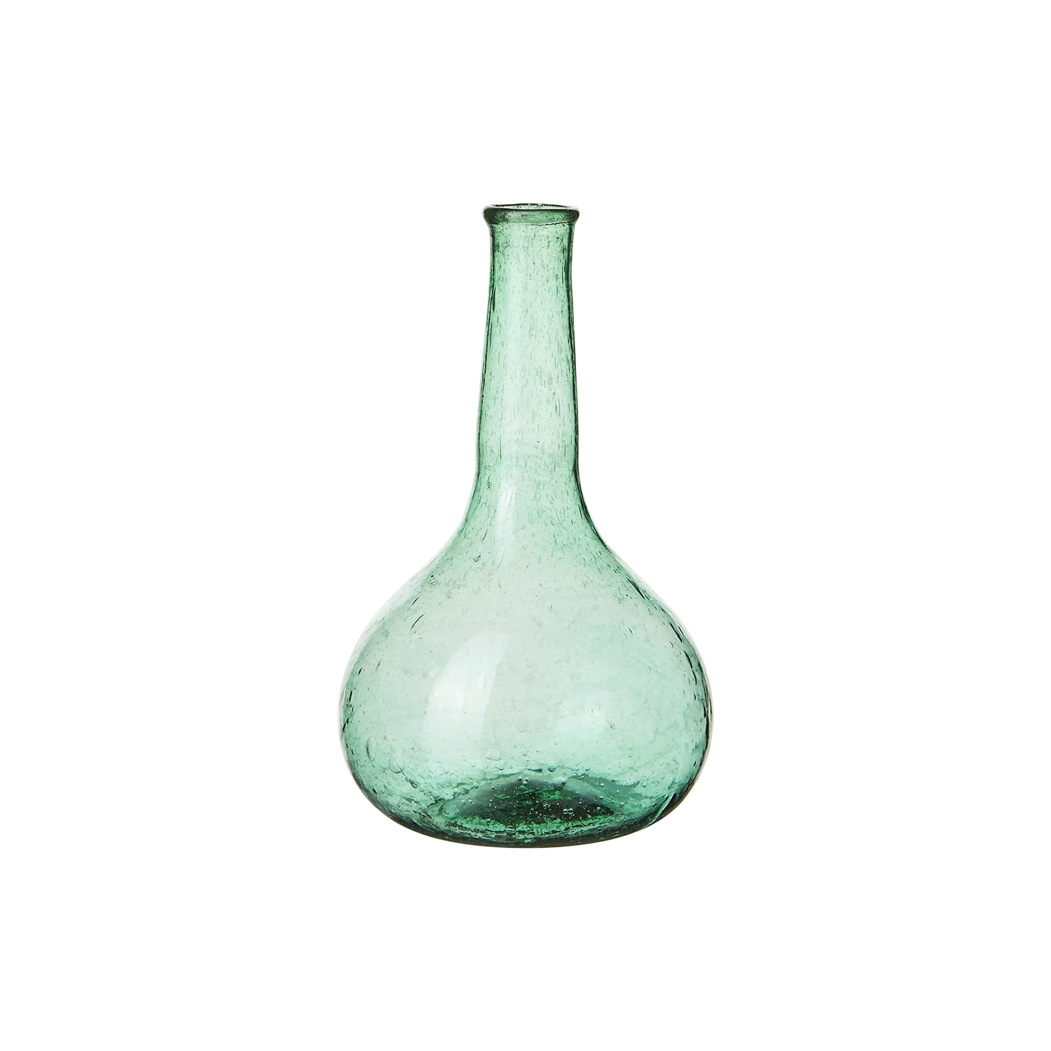 Violetta, mintgrön munblåst vas från Affari of Sweden