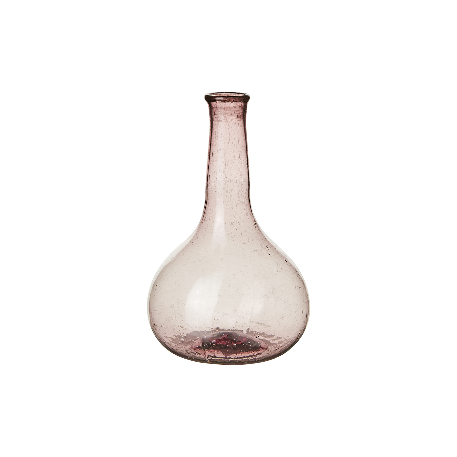 Violetta, rosa munblåst vas från Affari of Sweden