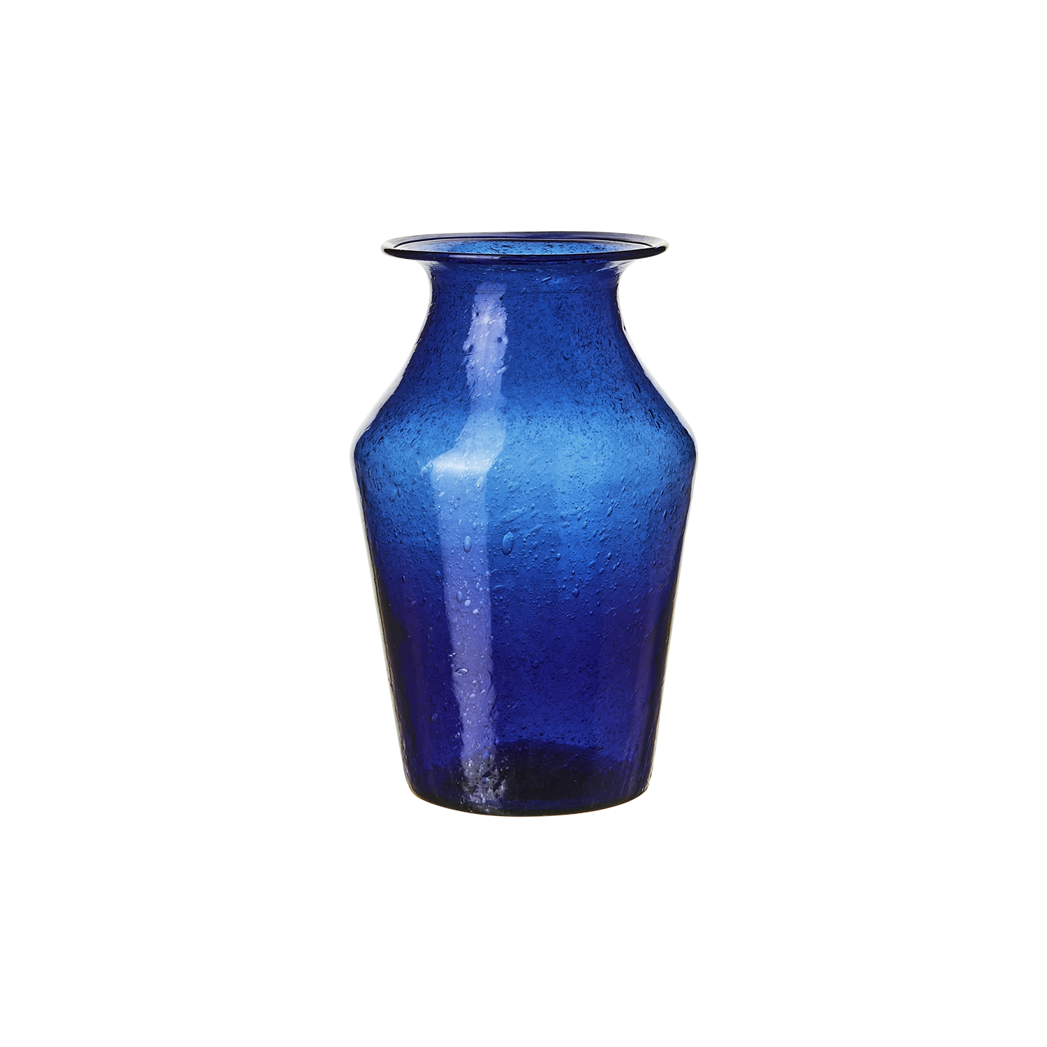Violetta, blå munblåst vas från Affari of Sweden