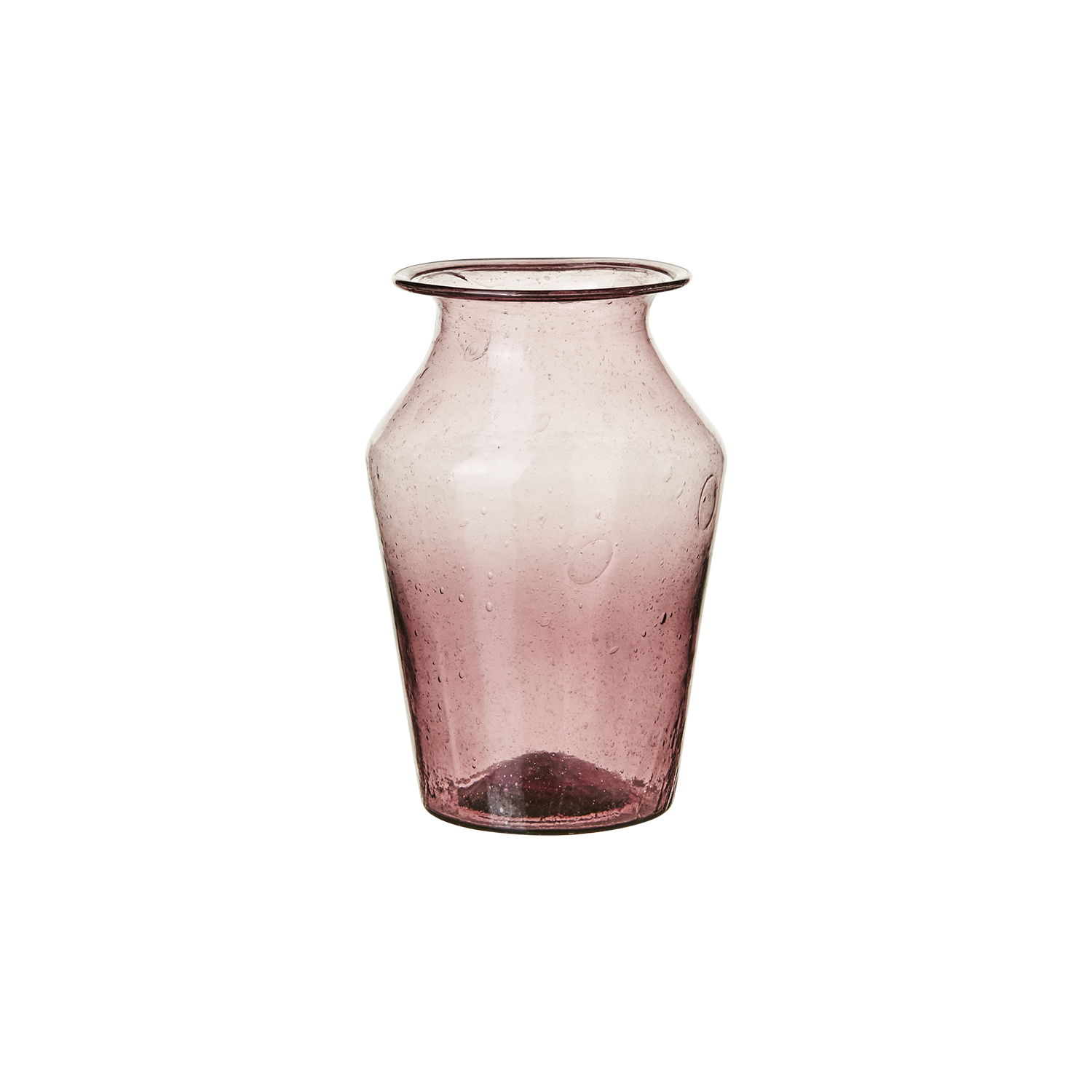 Violetta, rosa munblåst vas från Affari of Sweden