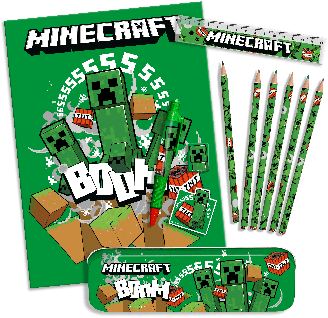 Minecraft Skolset 12-pack - 2