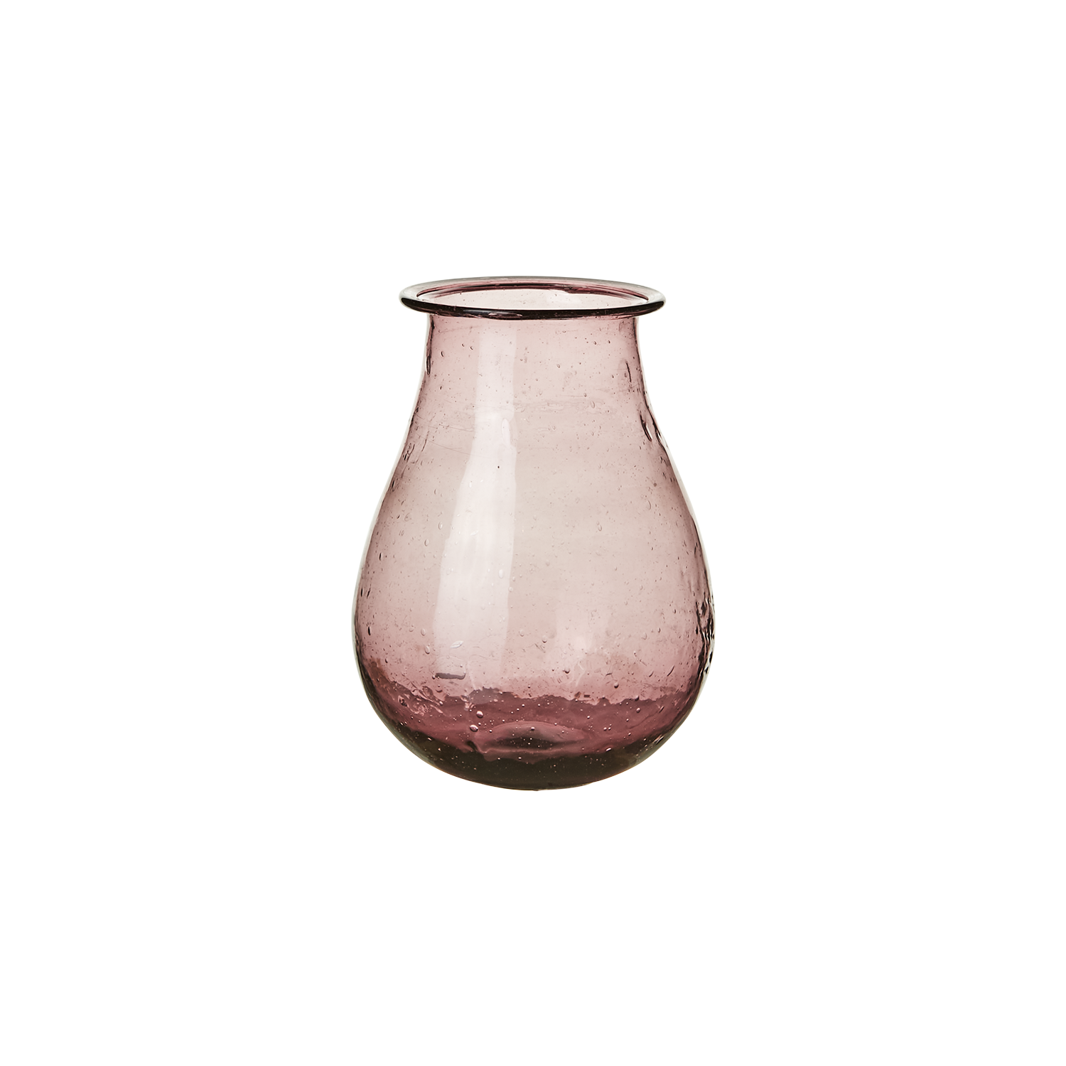 Violetta, rosa munblåst vas från Affari of Sweden