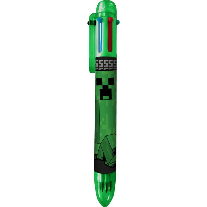 Minecraft Penna 6 färger - 2