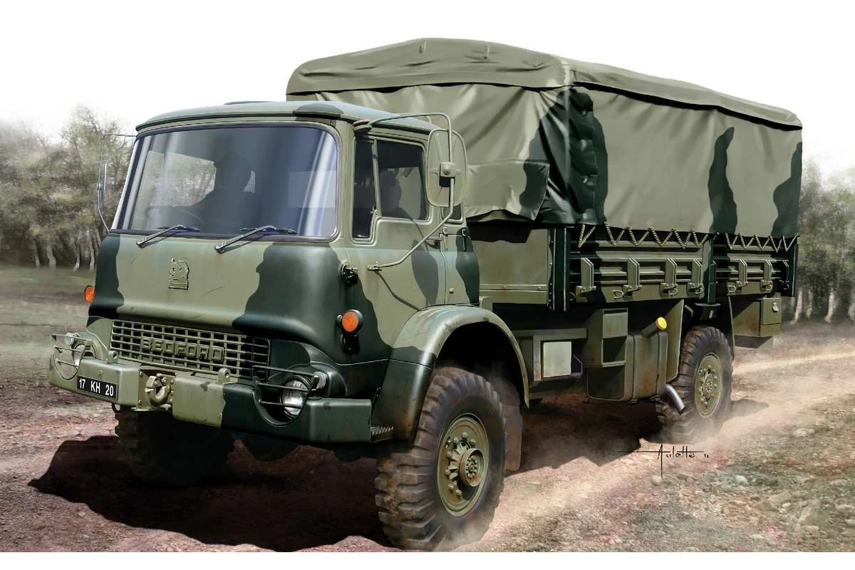 British Army 4-ton 4 x 4 G.S Truck 1/76