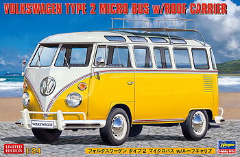 Volkswagen Type 2 with roof carrier 1/24