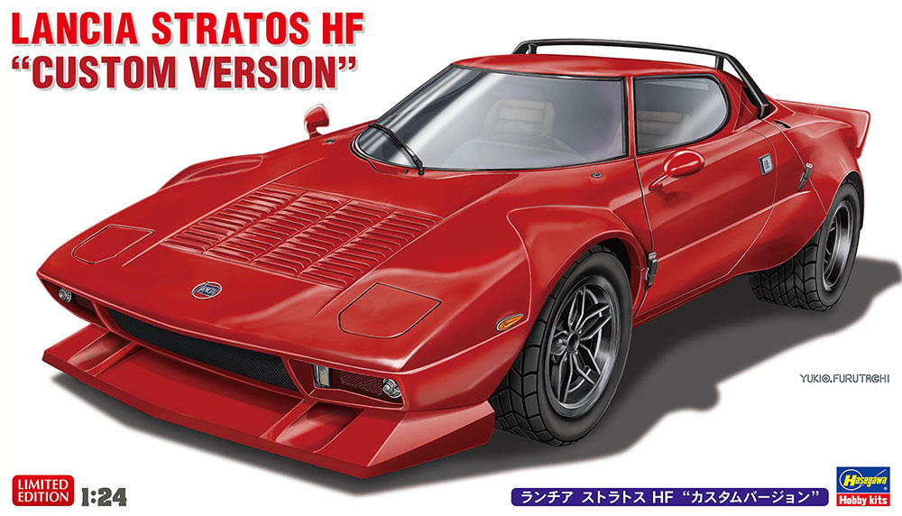 Lancia Stratos Hf Custom Version 1/24