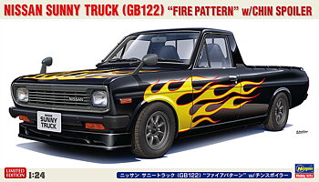 Nissan Sunny 'Flames' 1/24
