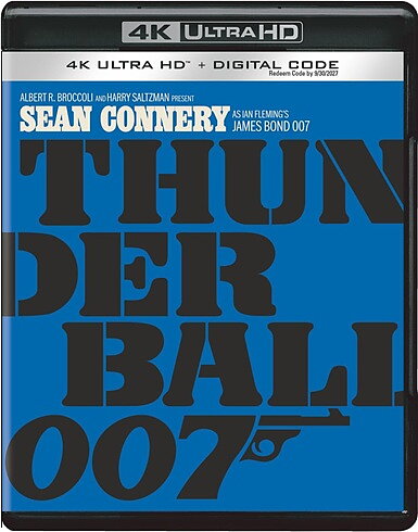Thunderball (BLU-RAY 4K ULTRA HD)
