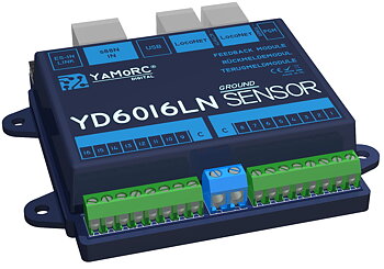 16x LocoNet, Ground Sensor with s88