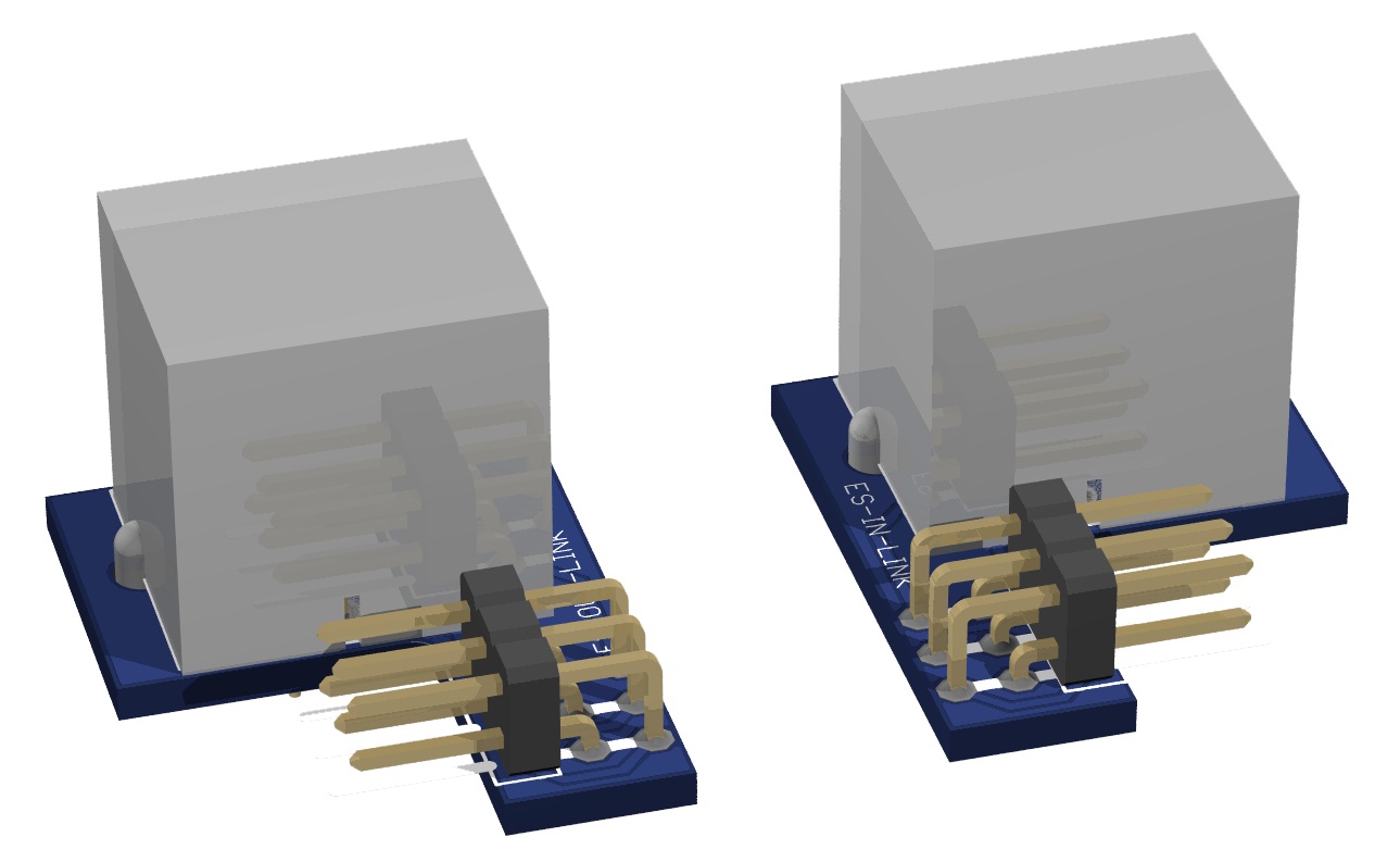 1x Pair ES-Link to RJ45 Adapters
