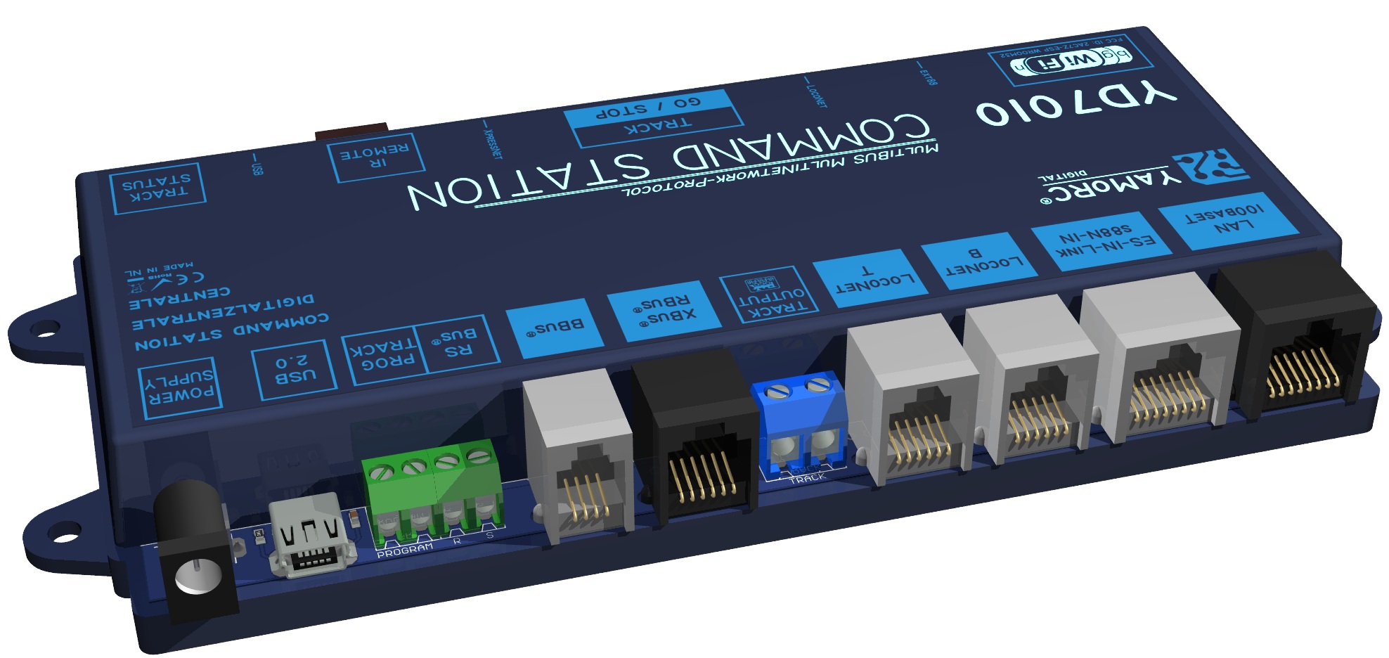 YaMoRC YD7010 DCC Centralenhet Habo Hobby