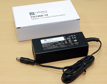 Powersupply 18VDC / 60 Watt