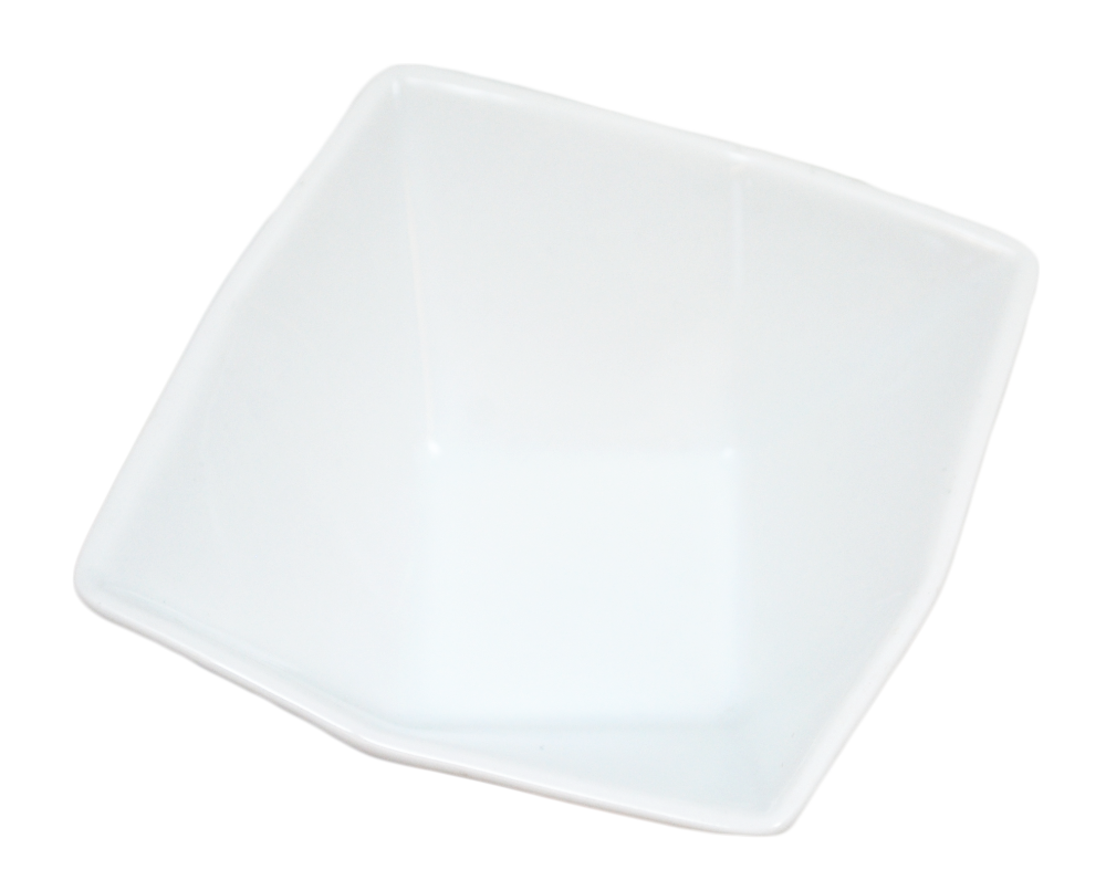 Mini Porcelain Bowl Veck Square - 8 pack - 2