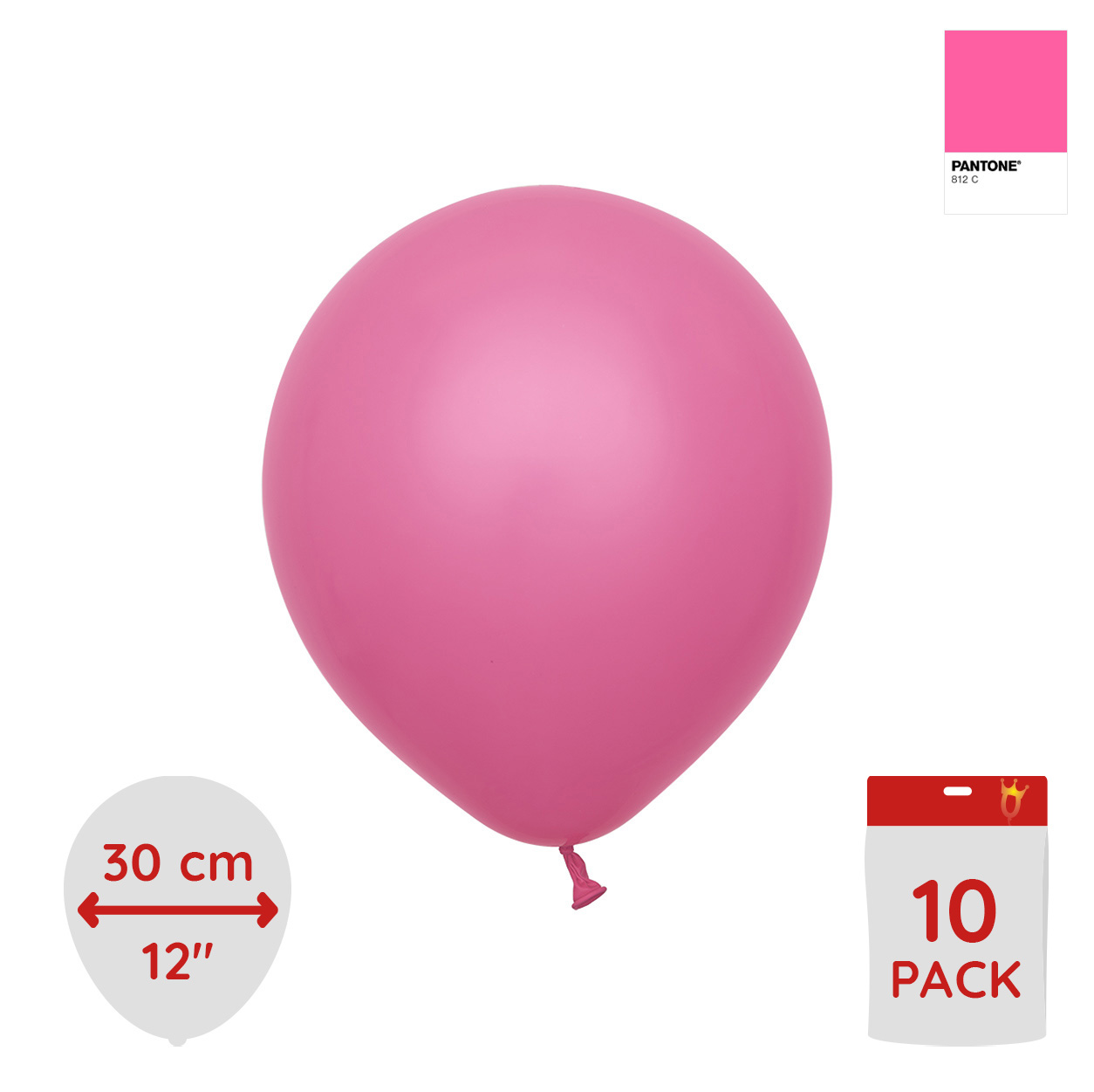 Magenta - Latexballong