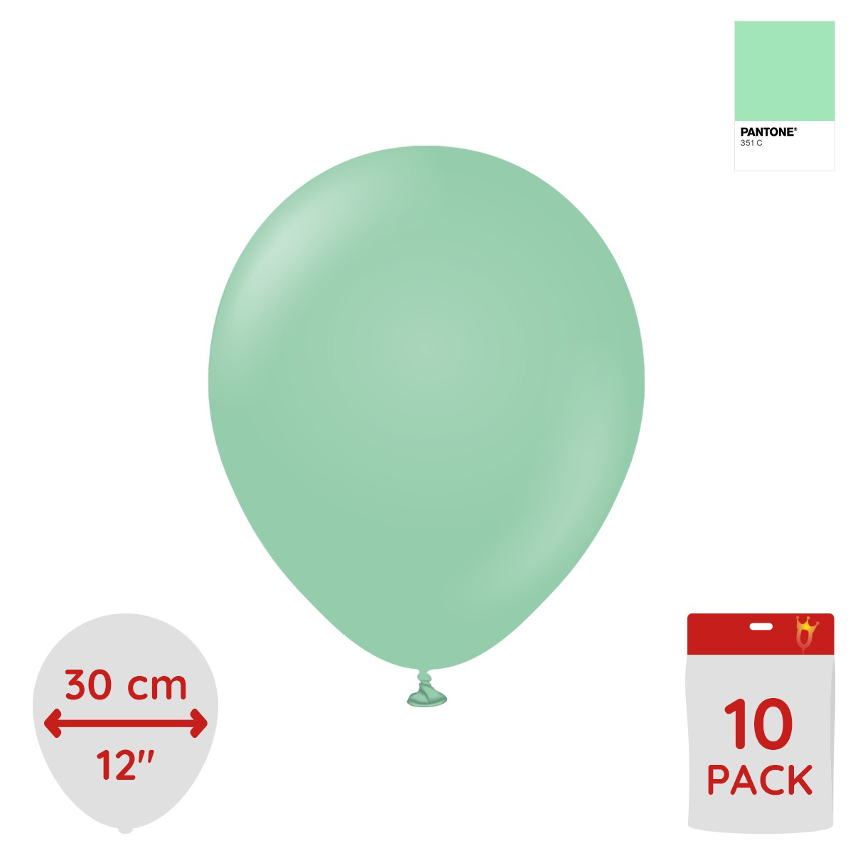 Mint Green - Latexballong