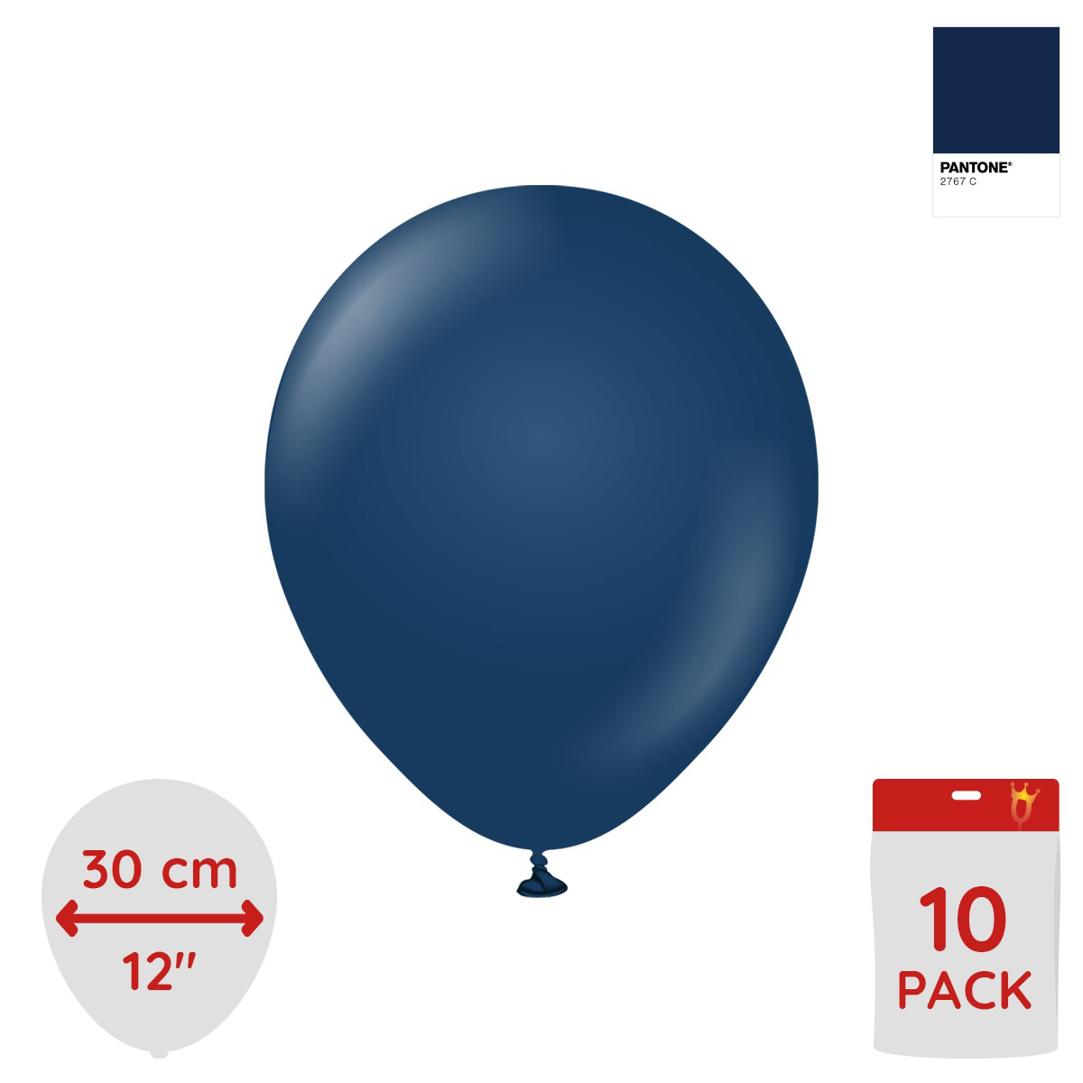 Navy - Latexballong