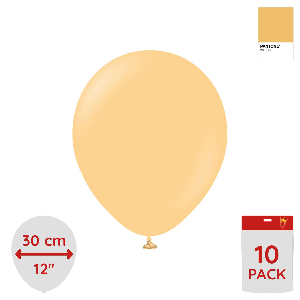 Peach - Latexballong