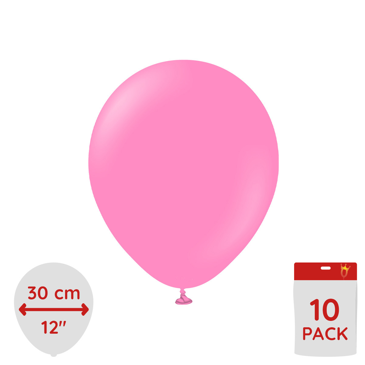 Queen Pink - Latexballong