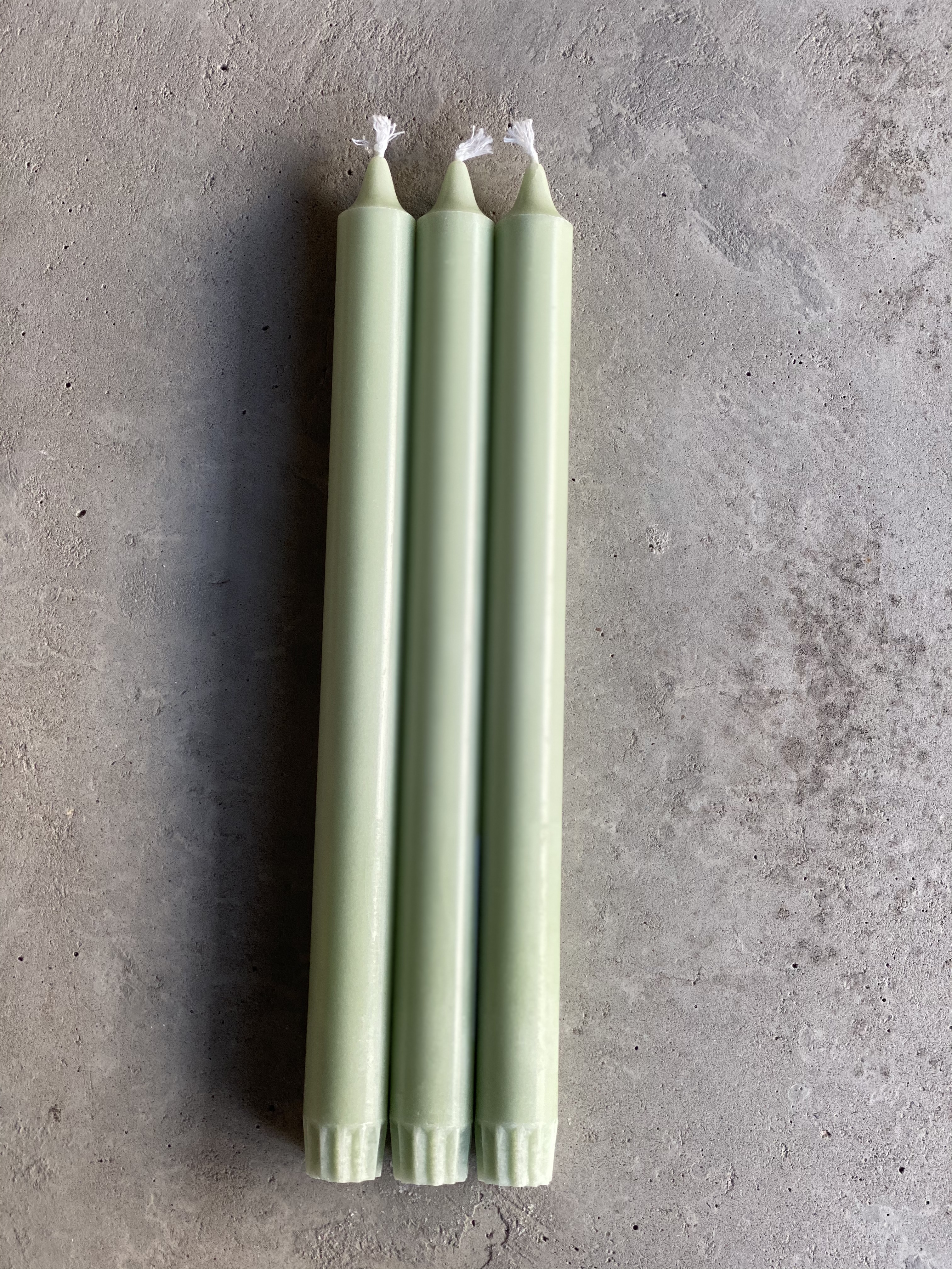 Crown Candle Light Green