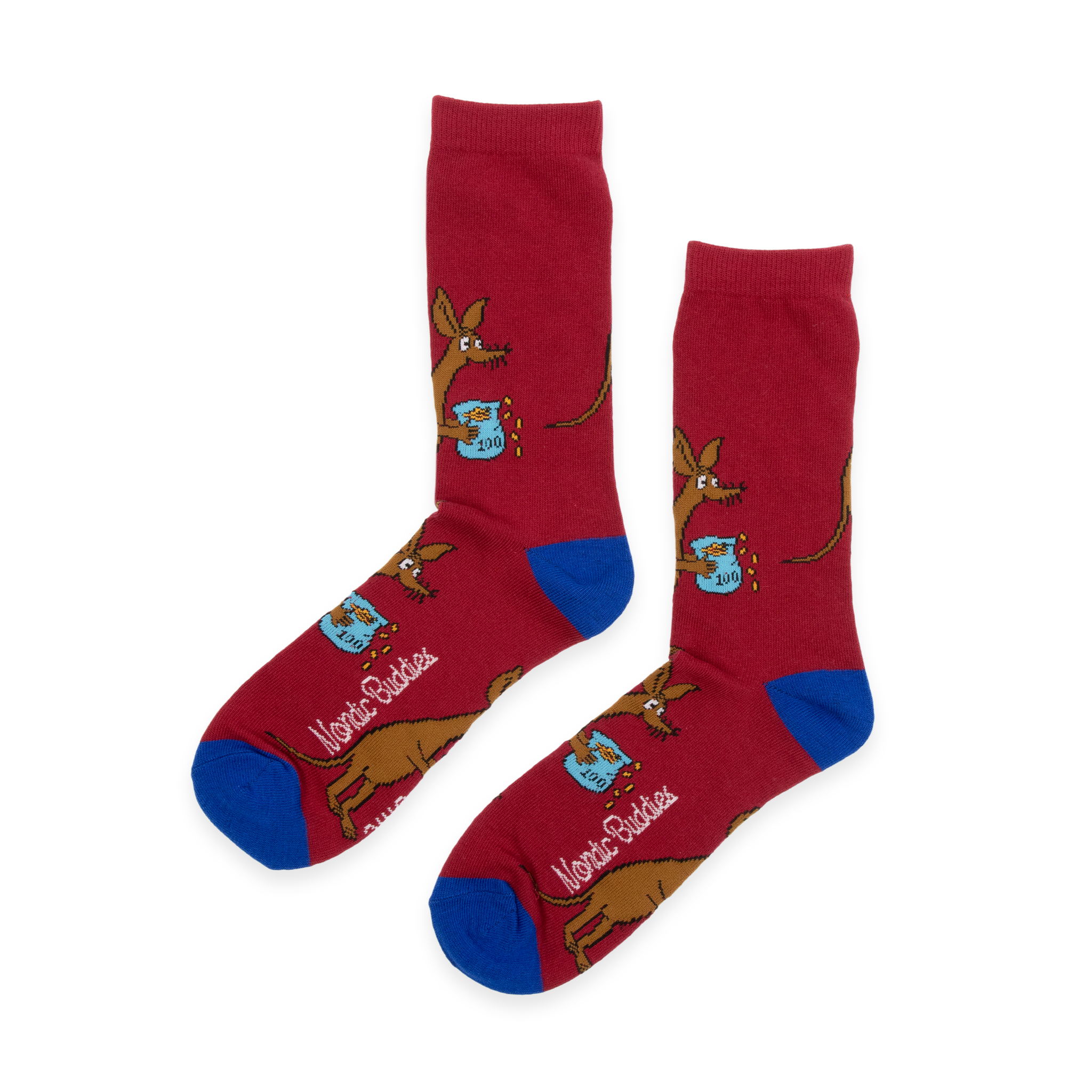 Moomin Men Socks - Sniff Red/Blue
