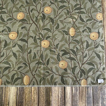 Morris Inspirerad Poplin Citronträd