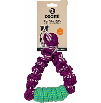 Ozami Dog Toy Bungee Rope with Handle 16 cm