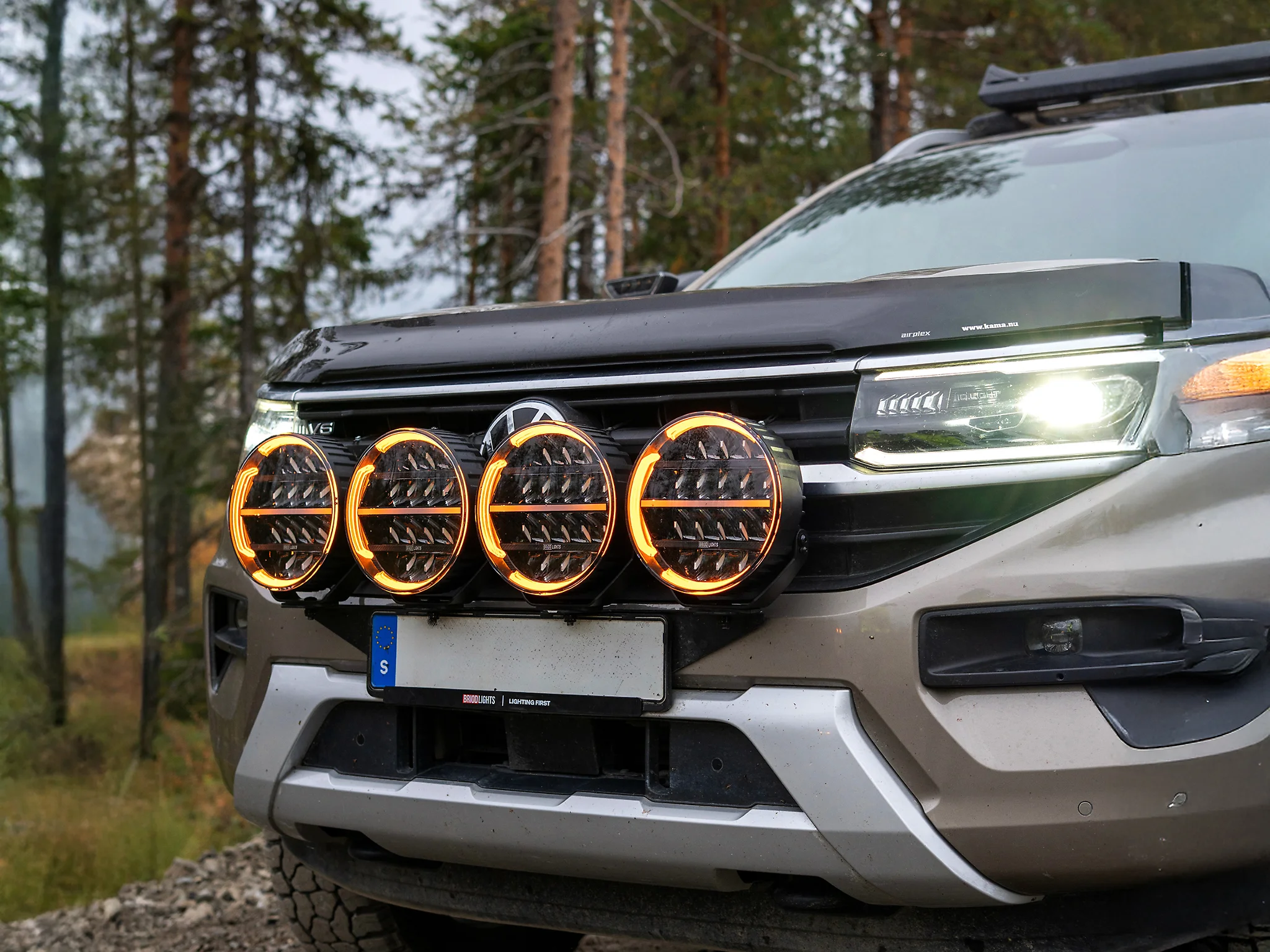 BriodLights Olympus 9 LED Driving Light | Black - 3