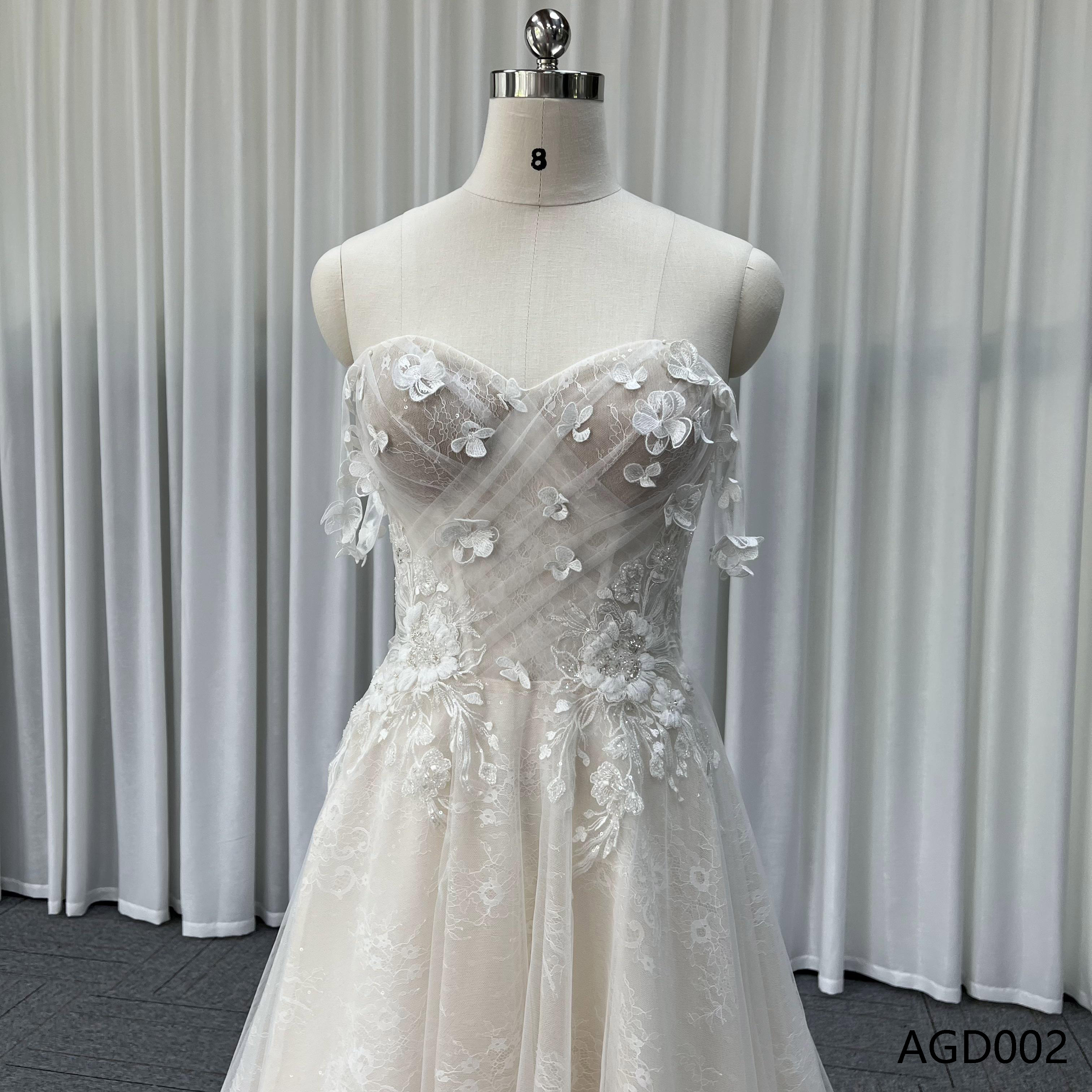 Dnnovia bridal AGD002 lagervara  - 8
