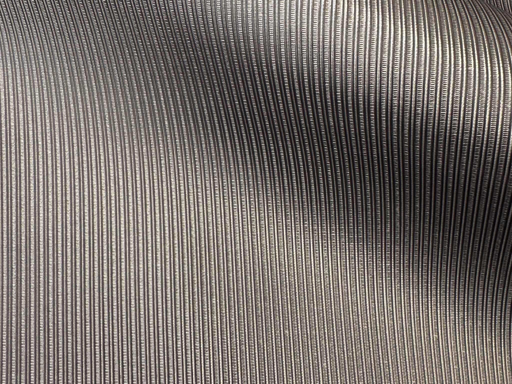 konstläder silver randigt
