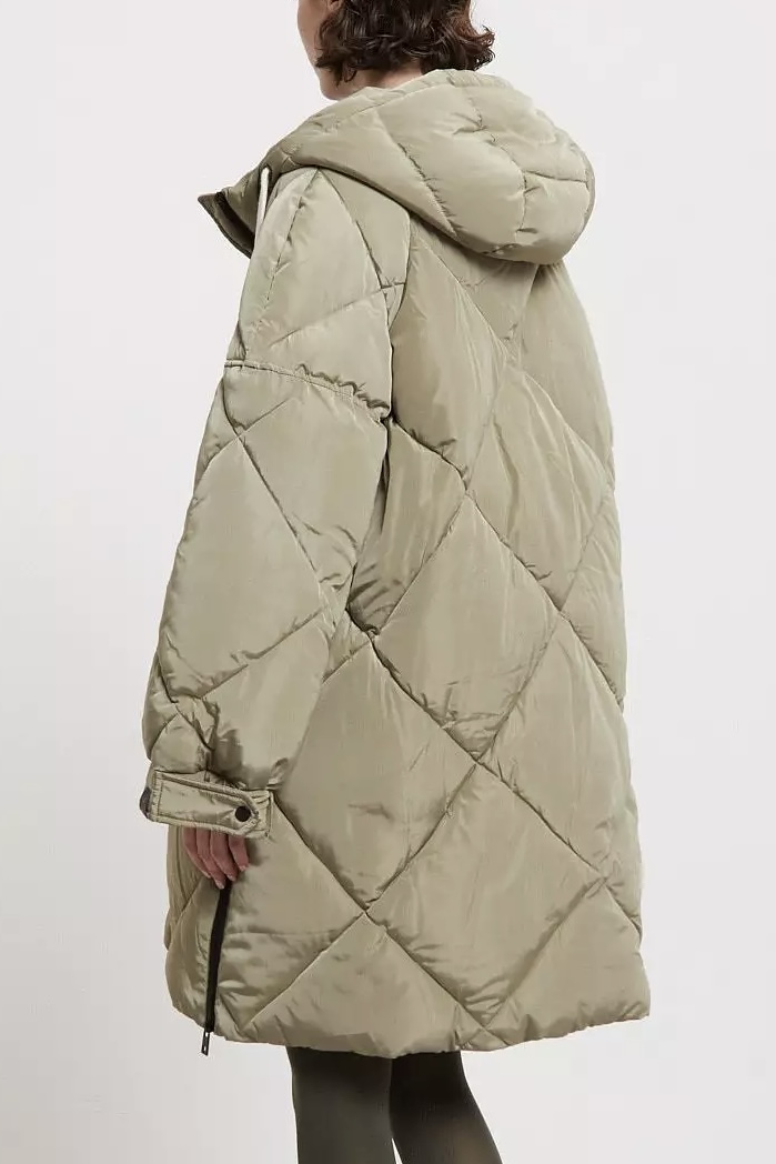OttodÁme - Midi Puffer Jacket With Hood Salvi - 4