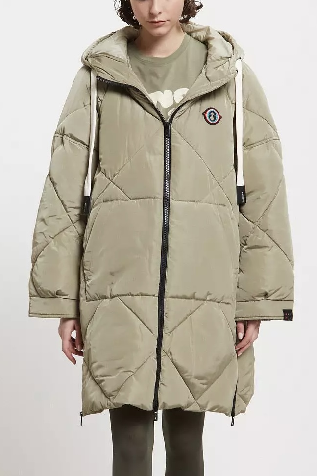 OttodÁme - Midi Puffer Jacket With Hood Salvi - 3
